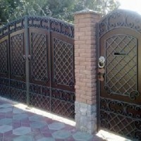 Кованые ворота 50