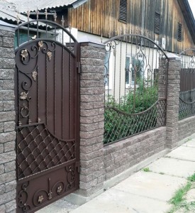 кованные ворота 10