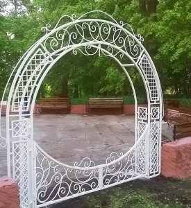 Кованная арка 4