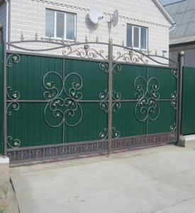 кованные ворота 7