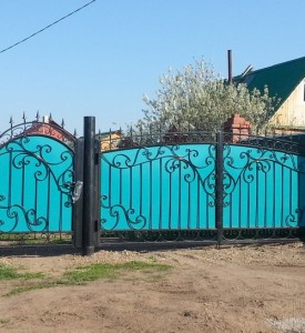 кованные ворота 8