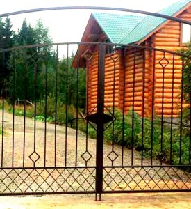 Кованые ворота 23